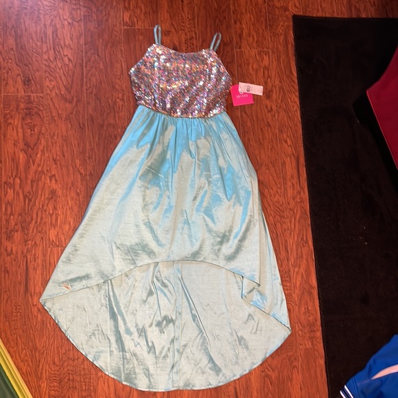 NWT - girls party/cocktail dress size 14 - Sequins, fancy- Holiday Dress🎁 - Picture 4 of 16